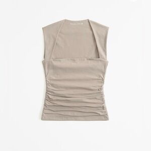 Abercrombie Ava Top - Size S / Beige color - Worn only once/perfect condition!!!